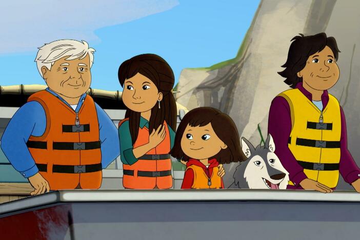 Molly takes an epic boat trip to her family in Canada for a ceremony honoring her grandma.