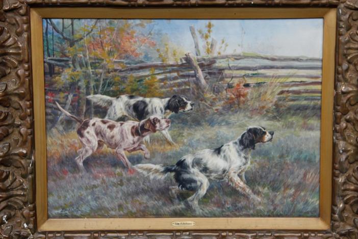 Appraisal: Edmund H. Osthaus Watercolor, ca. 1910, from Rapid City Hour 3.