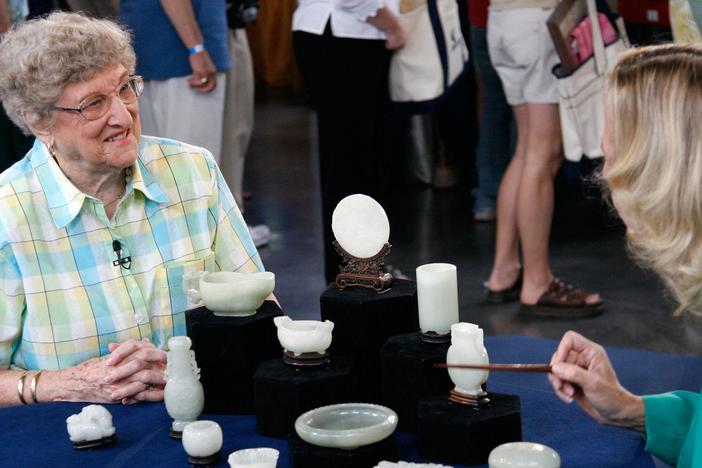 Dessa Goddard appraises an 18th-century collection of white jade carvings.
