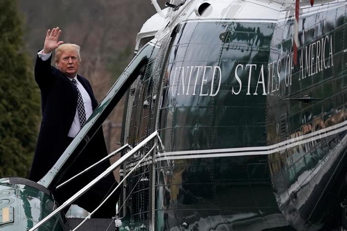 Trump has canceled a scheduled trip to London to open the new American embassy.