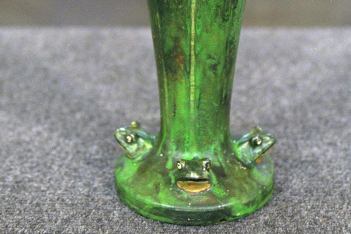 Appraisal: Weller Coppertone Vase, ca. 1925, from Vintage Hot Springs.