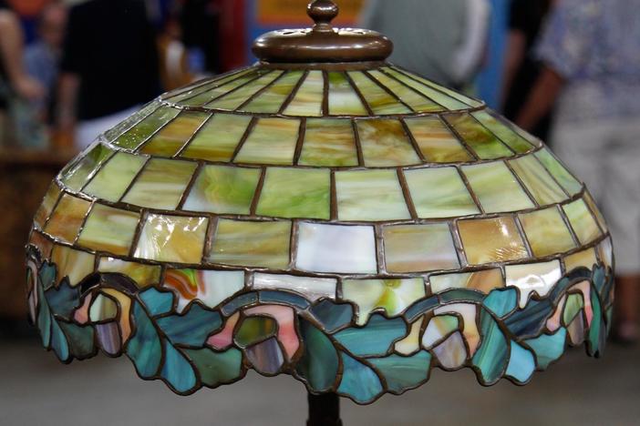Appraisal: Duffner & Kimberly Lamp, ca. 1909, from Rapid City Hour 2.