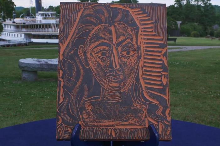 Appraisal: Picasso Madoura Plaque, ca. 1964