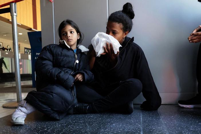Chicago warns of humanitarian crisis as city struggles to house migrants