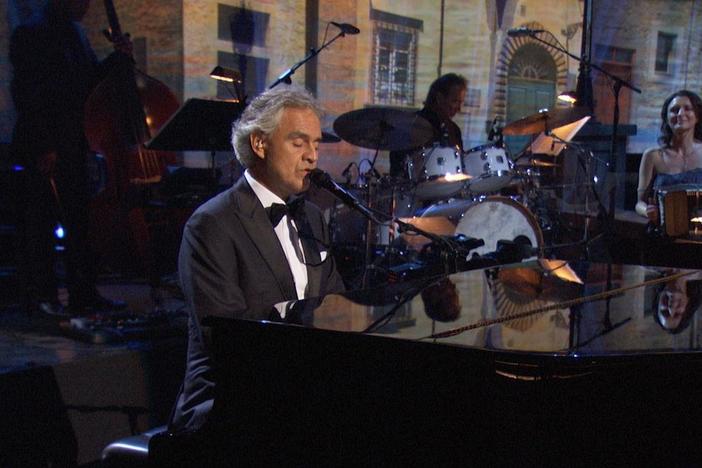 Andrea Bocelli: Cinema - "Don't Cry for Me Argentina" Duet | Georgia Public Broadcasting