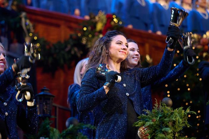 Watch The Tabernacle Choir and orchestra perform “Noe! Noe!” with the Bells on Temple Square.