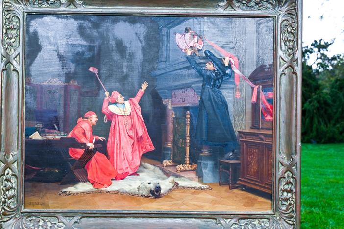 Appraisal: Jehan Georges Vibert Oil