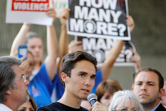 Online trolls are promoting the false theory that the Parkland teens are paid actors.