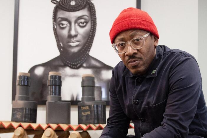 Follow furniture maker and conceptual artist Norman Teague as he prepares for a solo exhibition.