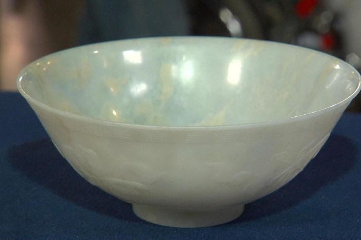 Appraisal: White Jade Bowl, ca. 1895, from Tucson Hr 3.