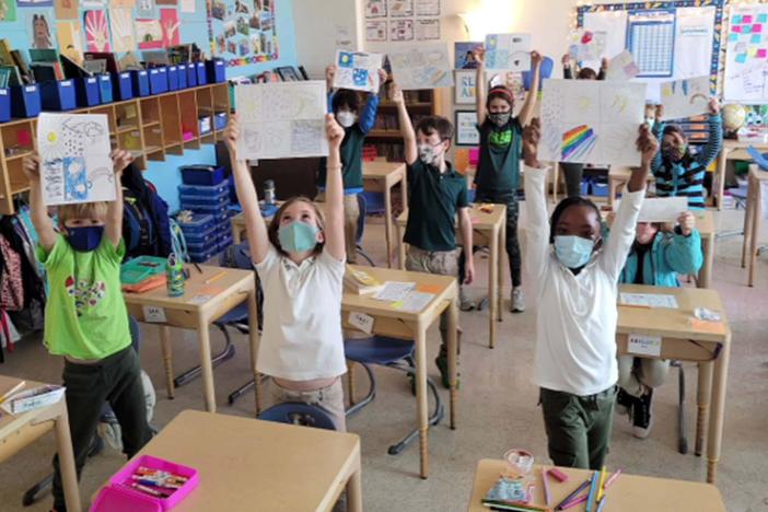 How one artist's viral virtual art class is helping kids around the world