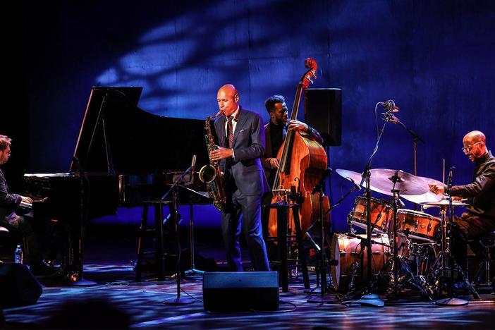Renowned jazz saxophonist Joshua Redman performs songs from his new album, where are we.