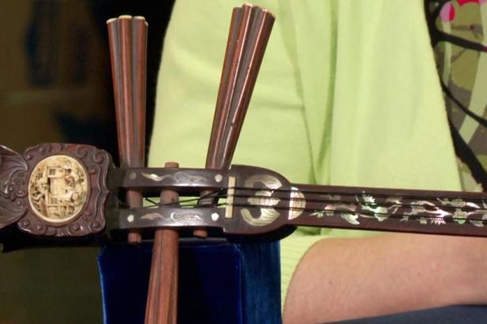 Web Appraisal: 19th C. Chinese Stringed Instrument from Detroit, MI.