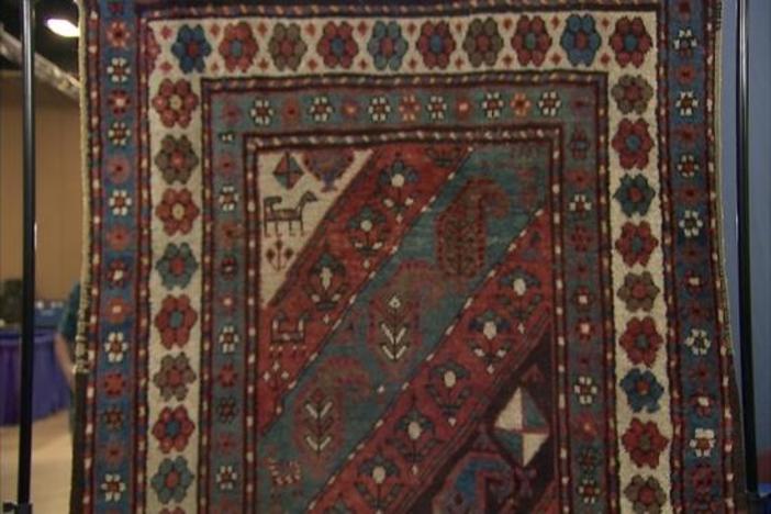 Appraisal: Caucasian Gendje Rug, from Fort Worth Hour 1.