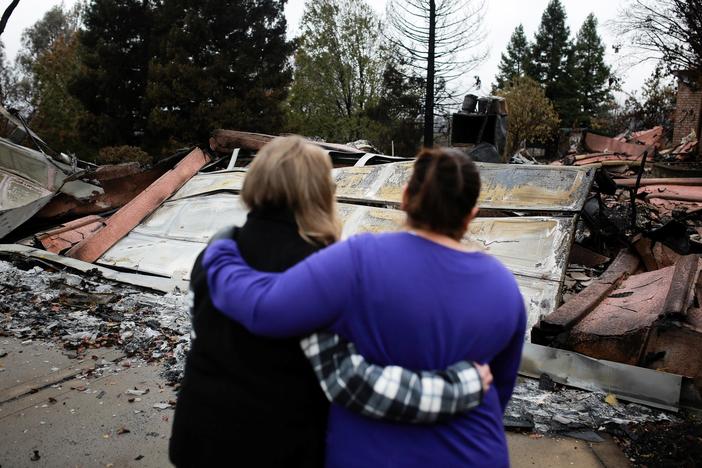 Trauma, loss and logistics plague communities hit by wildfire