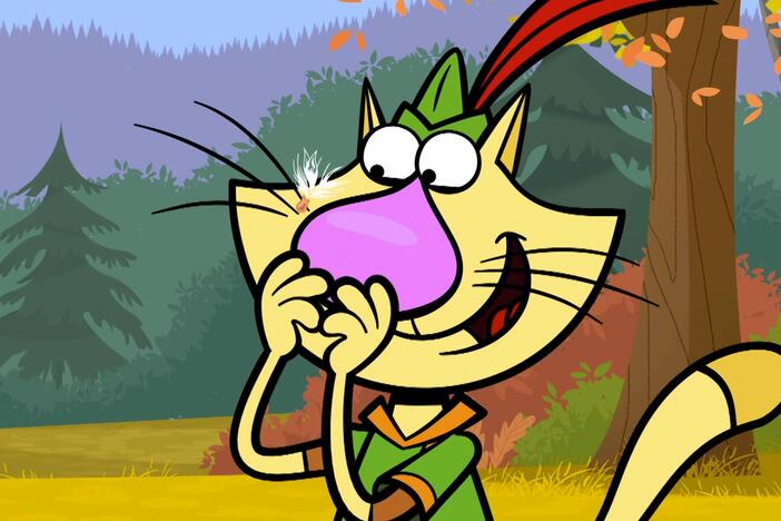 The next item on Hal's Scavenger Hunt list is to find a seed that flies through the wind. 