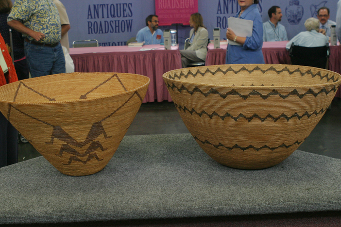 Appraisal: Miwok Baskets, ca. 1905, in Vintage San Francisco.