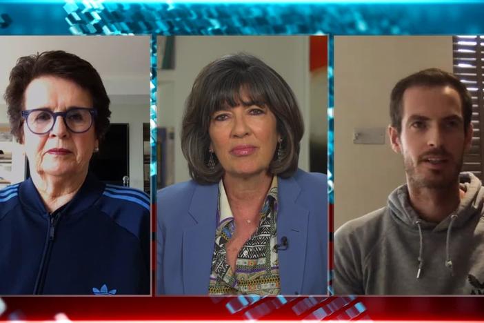 Billie Jean King and Andy Murray join the program.