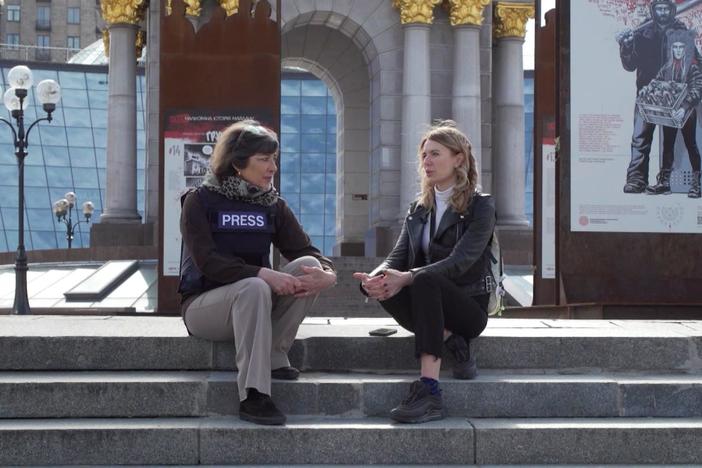 Lesia Vasylenko is ready to defend her city.