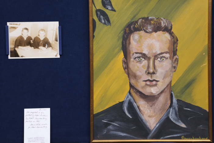 Appraisal: 1945 Robert Rauschenberg Oil Portrait from Green Bay Hour 3