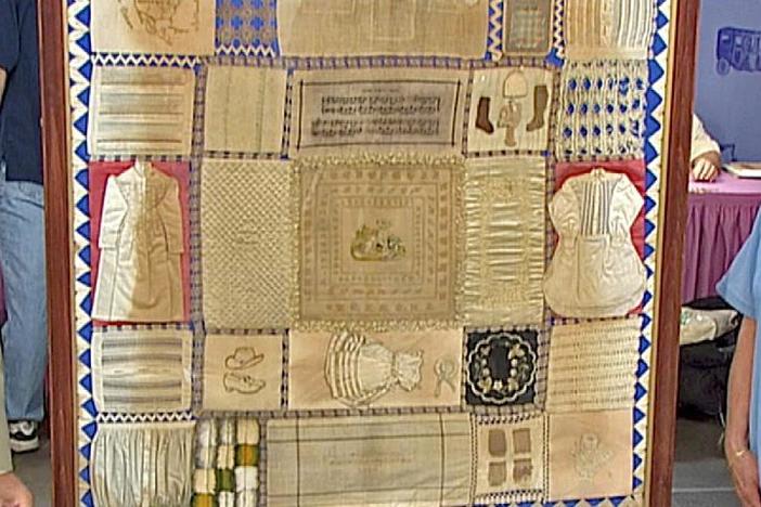 Appraisal: 1879 English Needlework Sampler, from Vintage Toronto.
