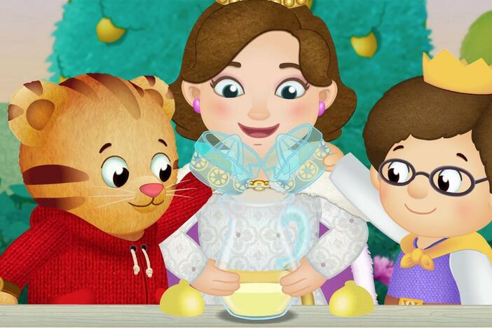 Daniel and Prince Wednesday make a lemonade stand/Daniel is at the beach with Miss Elaina.