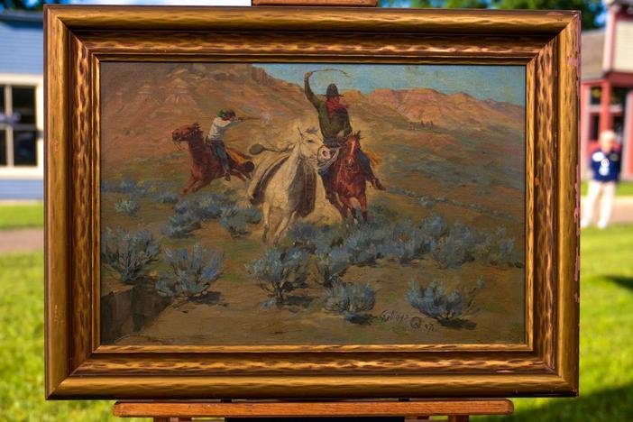Appraisal: 1907 E. William Gollings Oil Painting