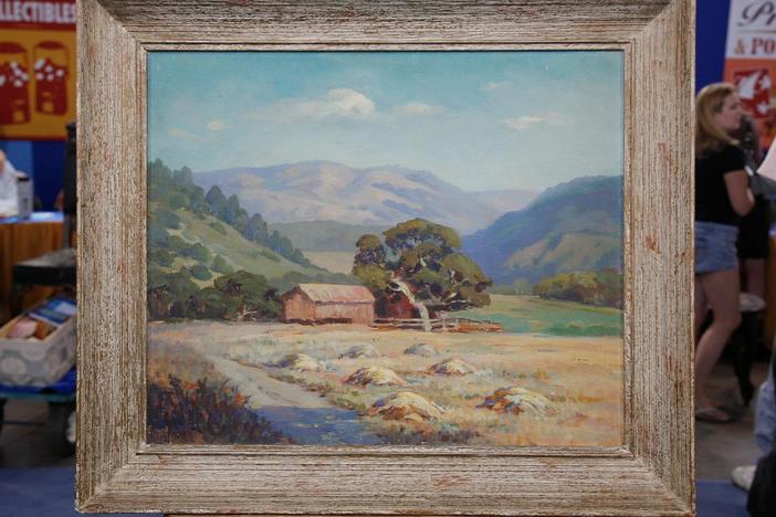 Appraisal: Ada Belle Champlin Landscape, ca. 1940