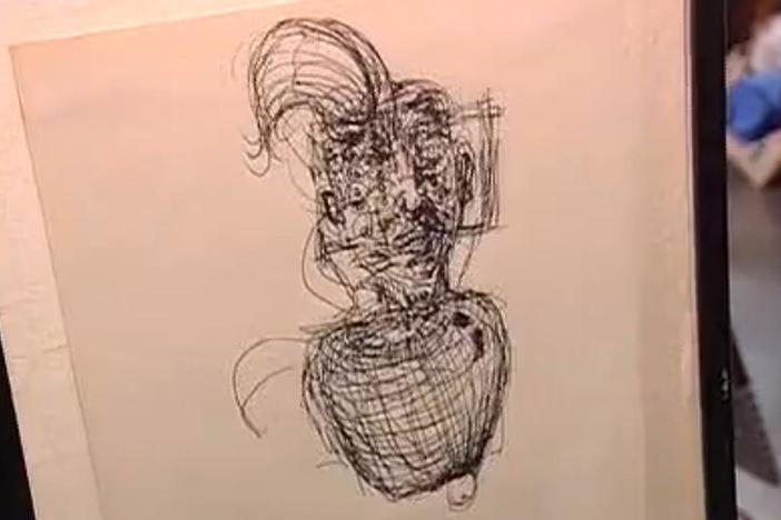 Appraisal: 1982 George Condo Drawing