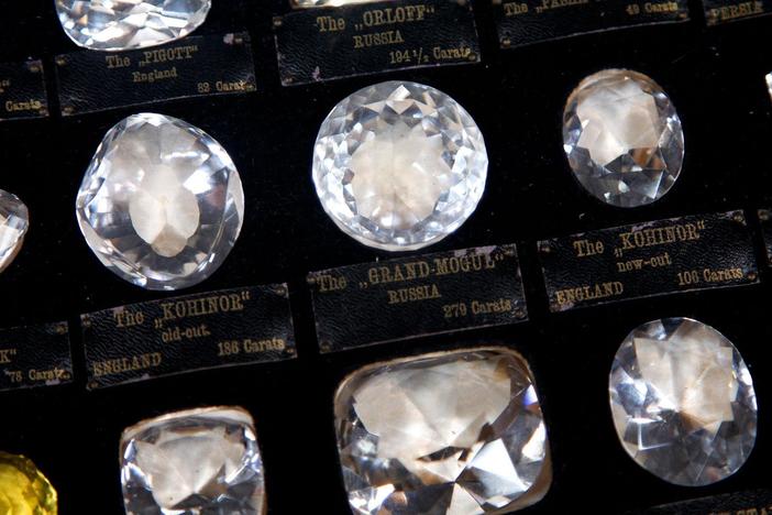 Appraisal: Historical Diamonds Specimen Set, ca. 1910, from Billings Hour 3