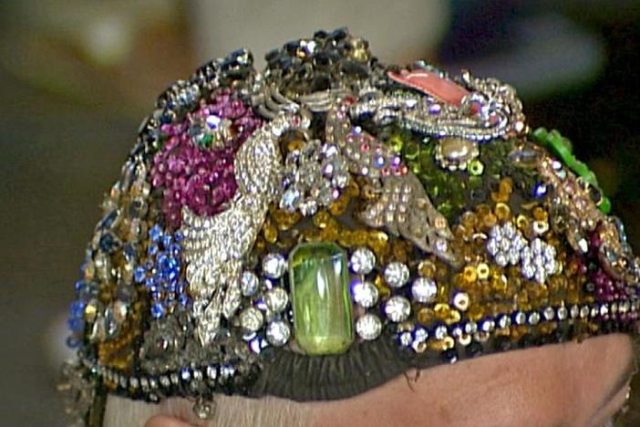 Appraisal: Costume Jewelry Hat, ca. 1950, from Vintage Tampa.