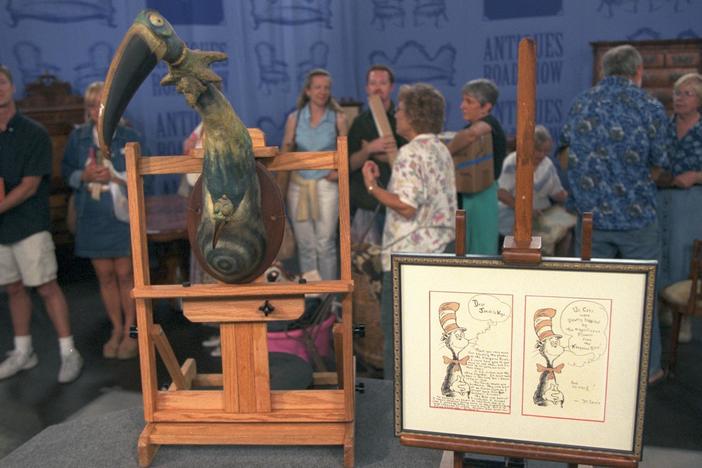Appraisal: Dr. Seuss “Kangaroo Bird," ca. 1938, from San Diego.