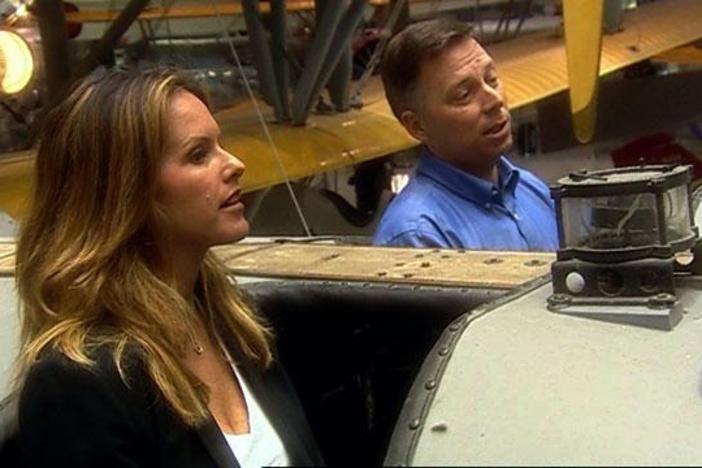 Elyse gets into the NC-4 and speaks to John Bayer.