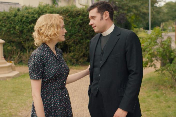 Will is struggling to find a way to tell Geordie that he's leaving Grantchester.