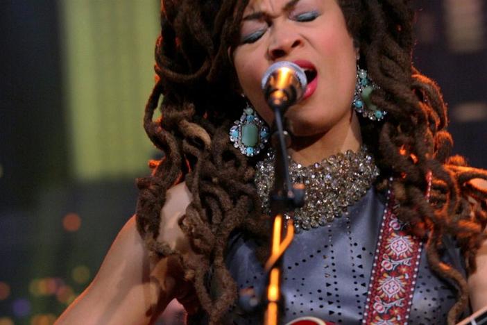 Get a peak behind the scenes of ACL TV with Valerie June.