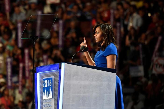 First Lady is an effective surrogate for Hillary Clinton.