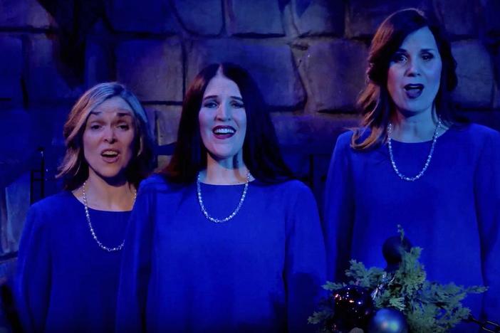 Watch as The Tabernacle Choir and Orchestra perform this a Nativity lullaby, "Peace Be Mine."