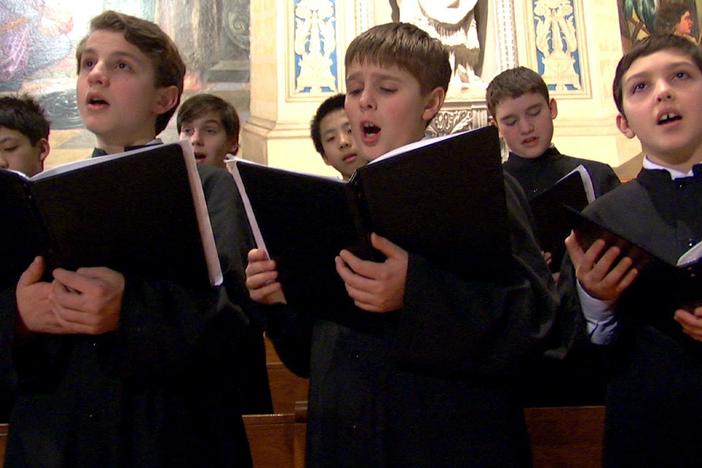 This well-honed choir of forty boys offers a special sound.