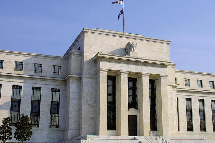 The Federal Reserve building in Washington D.C.