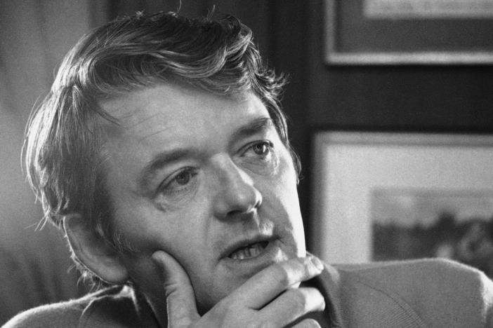 "I've always wanted to just be an actor ... that's all I've ever wanted to be, playing different roles," Hal Holbrook told NPR in 2008. He is shown above in his New York apartment in February 1973.