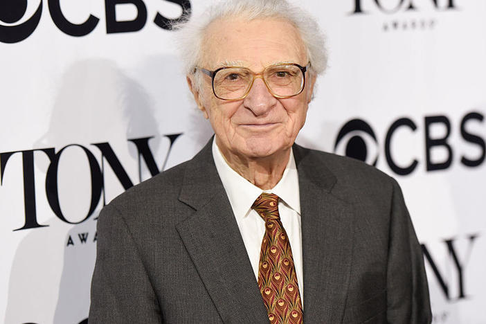 Broadway lyricist Sheldon Harnick at the Tony Awards in May 2016.