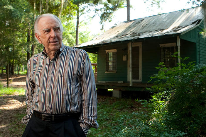 American composer Carlisle Floyd, photographed at his first home, in which he composed his best known opera, <em>Susannah</em>, in Tallahassee, Fla. in 2009.