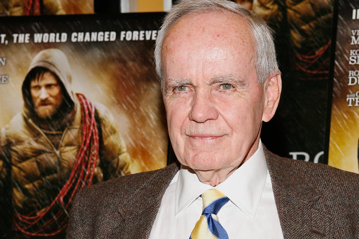 Cormac McCarthy attends the New York premiere of <em>The Road</em>, the film adaptation of his Pulitzer Prize-winning novel of the same name, in 2009.