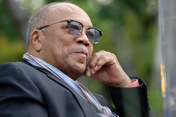 <a href="https://www.npr.org/2024/11/04/834546599/quincy-jones-pop-mastermind-thriller-producer-dies"target="_blank"   ><strong>Read Quincy Jones' obituary</strong></a>