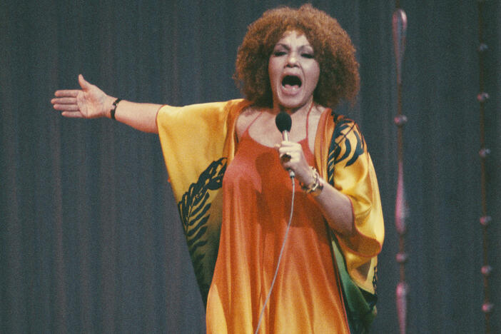 Cleo Laine in concert in 1980.