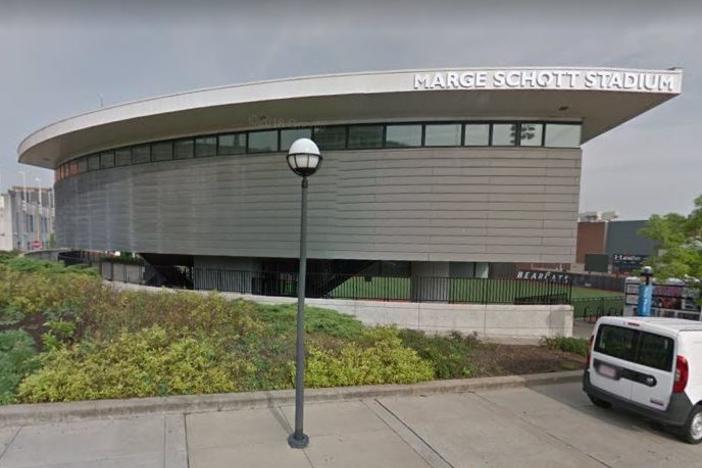 "It's fantastic to see the change [we] brought about," says University of Cincinnati pitcher Nathan Moore, who has been an outspoken proponent of renaming the university's Marge Schott Stadium.