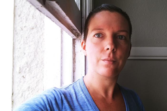 "We don't have a whole lot of options that don't involve risking our lives," says New Orleans resident Lauren Van Netta, who has asthma and other health issues.