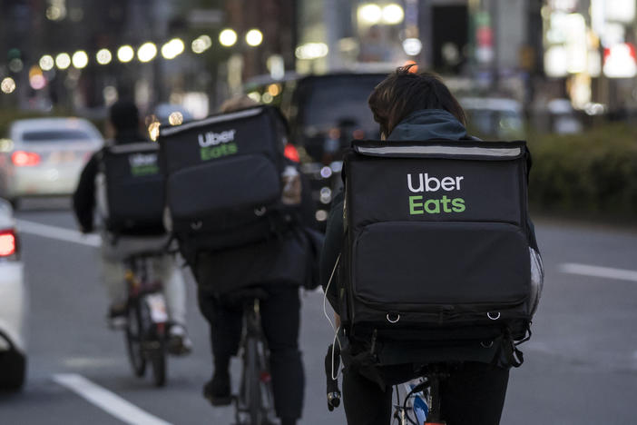 Food delivery has been a bright spot for Uber during the coronavirus pandemic, as people stuck at home are ordering out more.