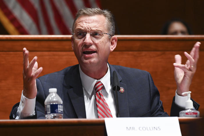 Rep. Doug Collins, R-Ga., speaks during a House Judiciary Committee markup of the Justice in Policing Act of 2020 on Capitol Hill last month.