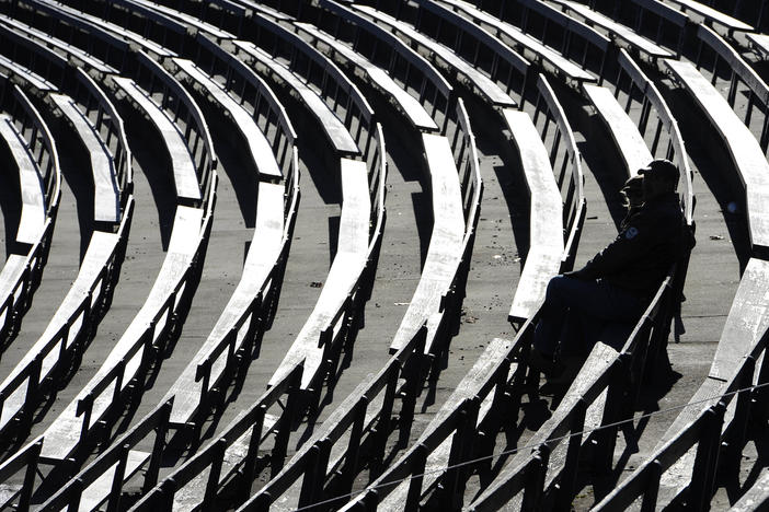 Stadiums like the Yale Bowl in New Haven, Conn., will be empty this year after the Ivy League canceled fall sports because of the coronavirus pandemic.